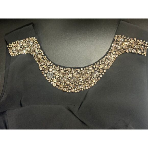 Sachin & Babi NWT Monica Black & Blue Sequined Gown in Size 4‎ MSRP $1095 - Picture 5 of 8